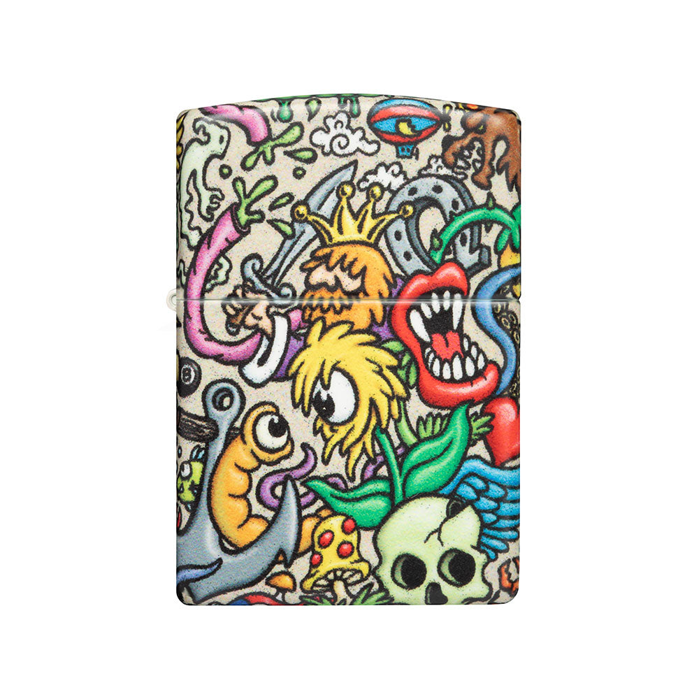 Zippo Tattoo 540 Color a prueba de viento más ligero