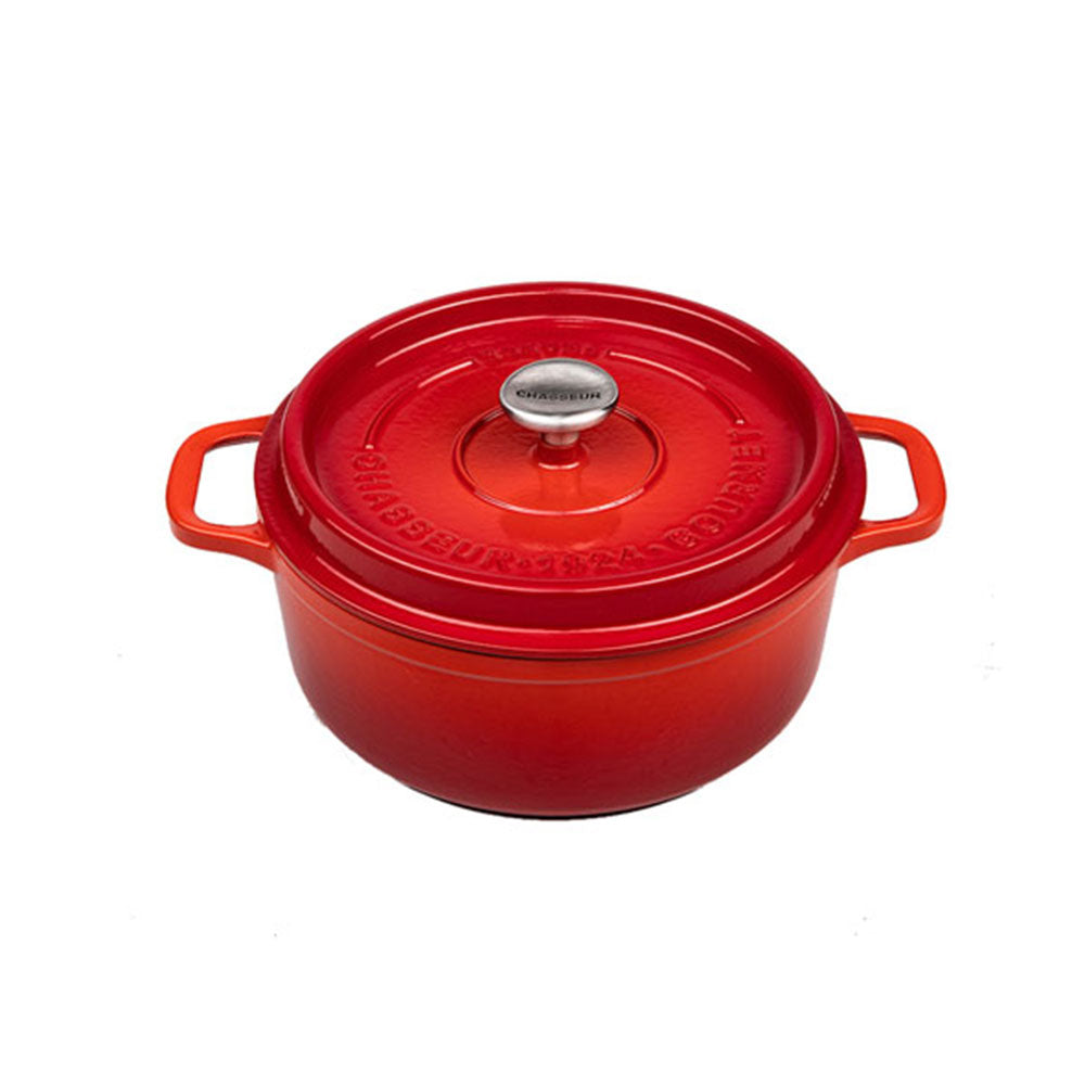 Chasseur Gourmet Round French Oven (Crimson)