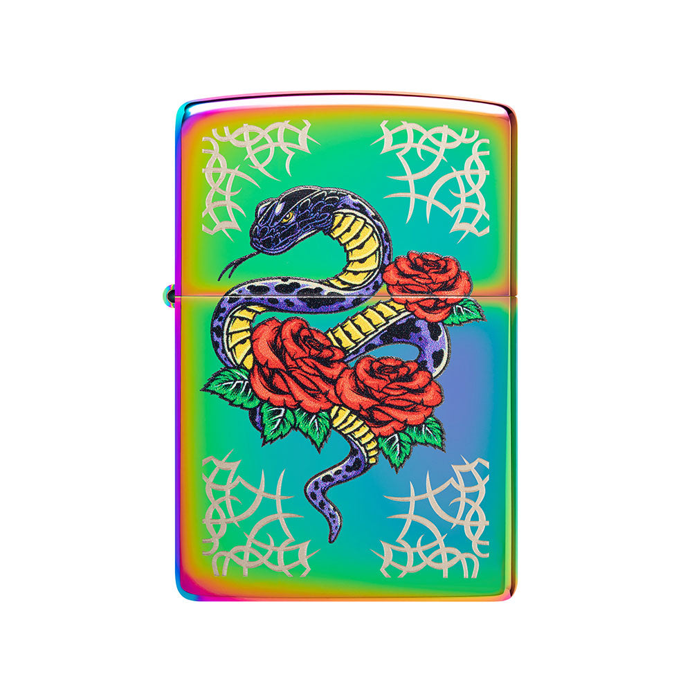 Image de couleur de tatouage de zippo