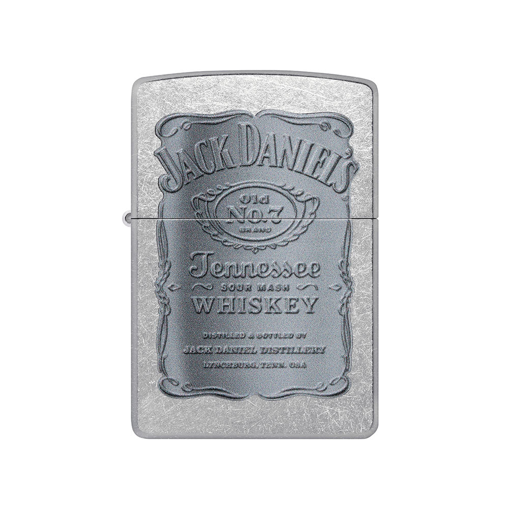 Accendino antivento di Zippo Jack Daniel's Street Chrome