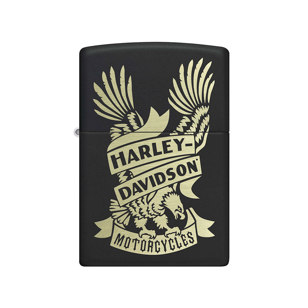 Zippo Harley Davidson Matte Black zapalniczka