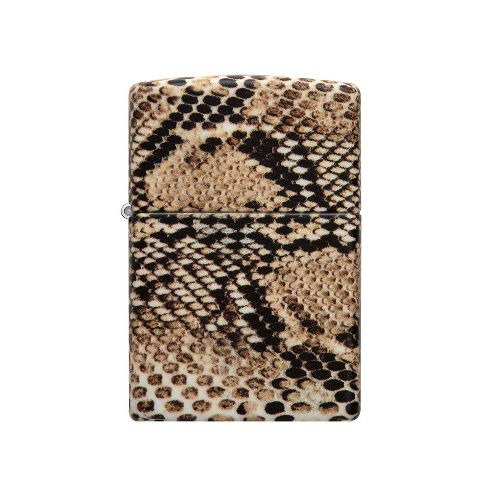 Zippo Snake Skin Design vindtett lettere