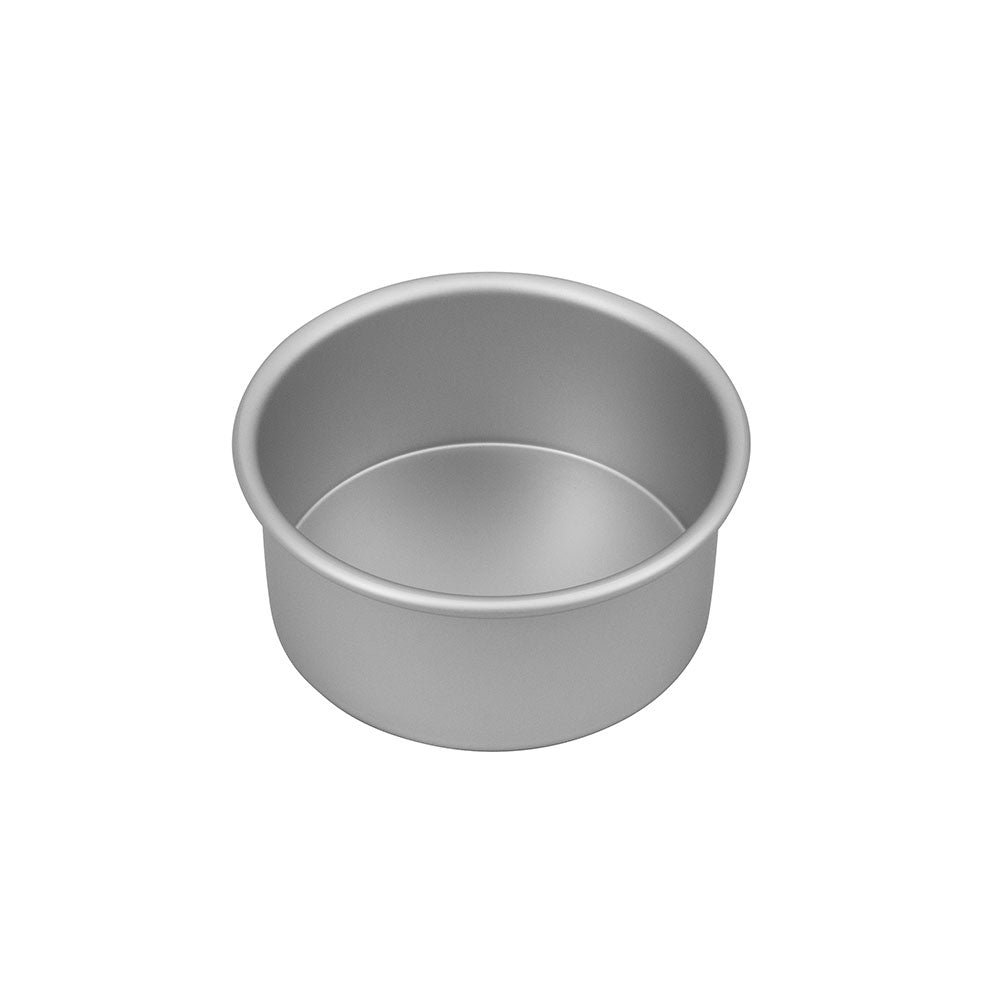 Bakemaster Silver Aneodized Round Cake Pan