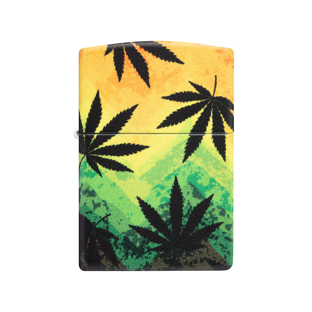  Zippo 540 Matte Cannabis Design Feuerzeug