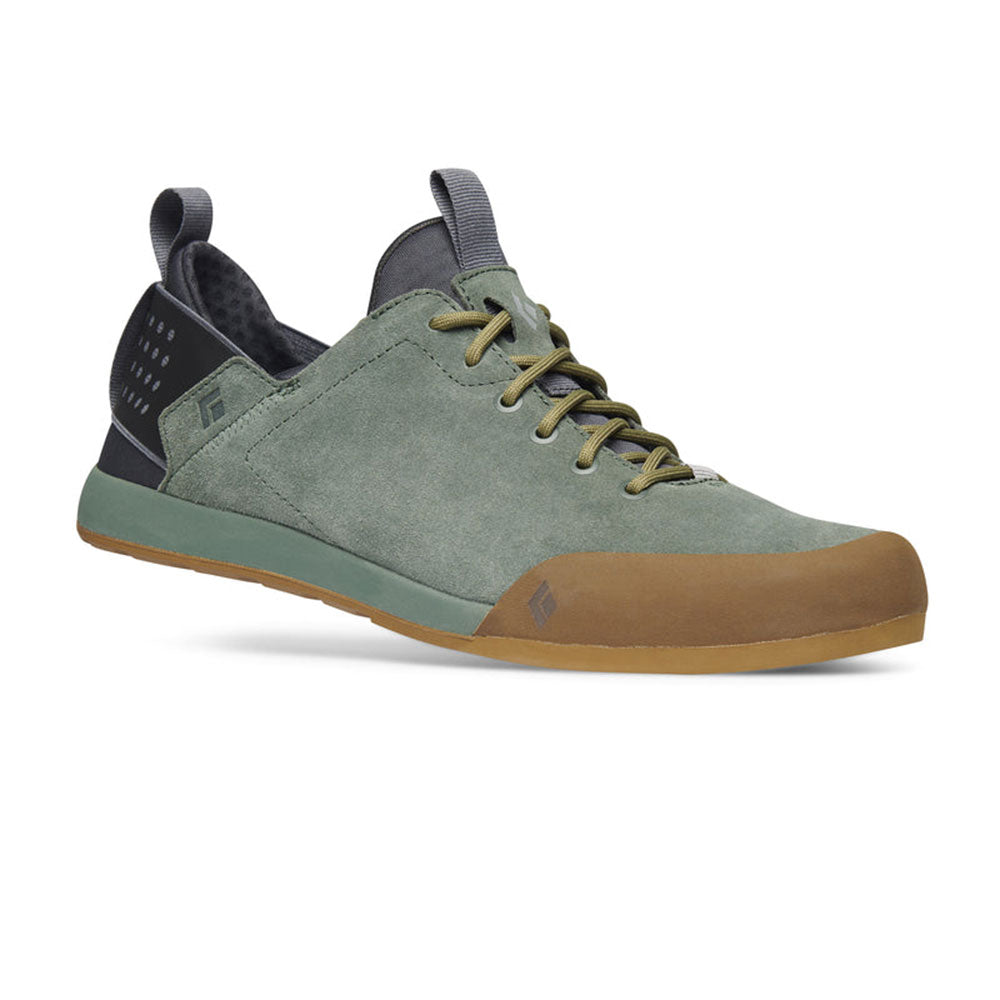 Chaussures d'approche en daim de session pour hommes (sapin vert)