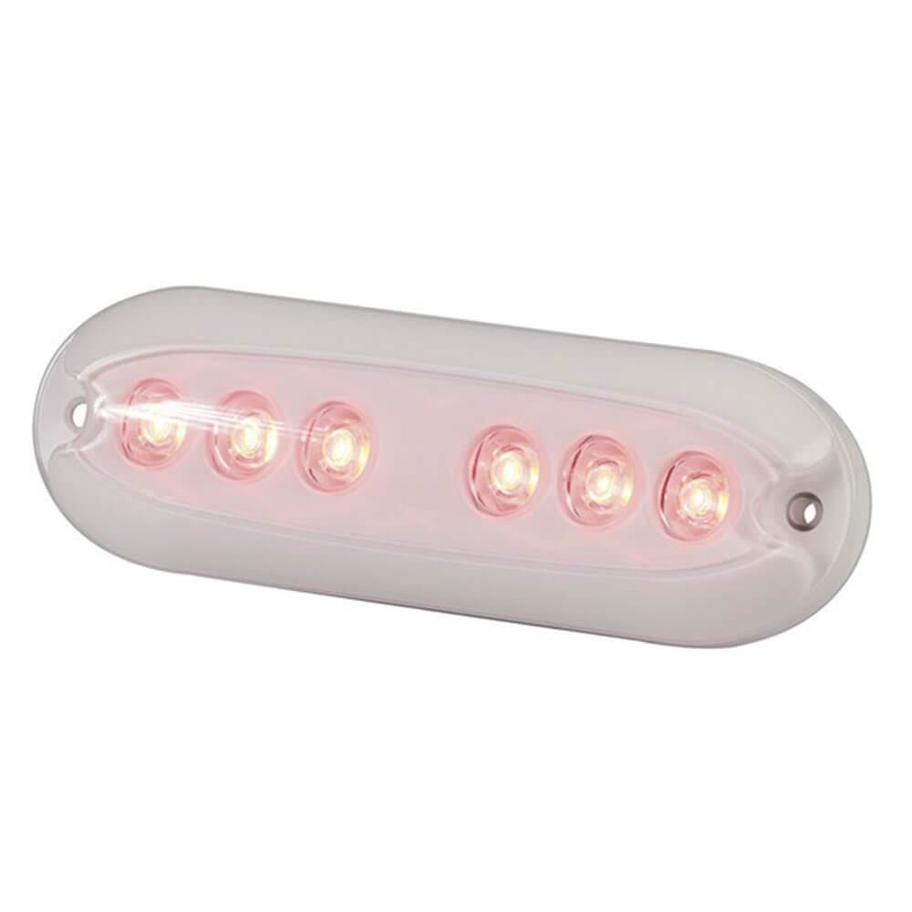 LED -lys under vann overflate (6x2w)