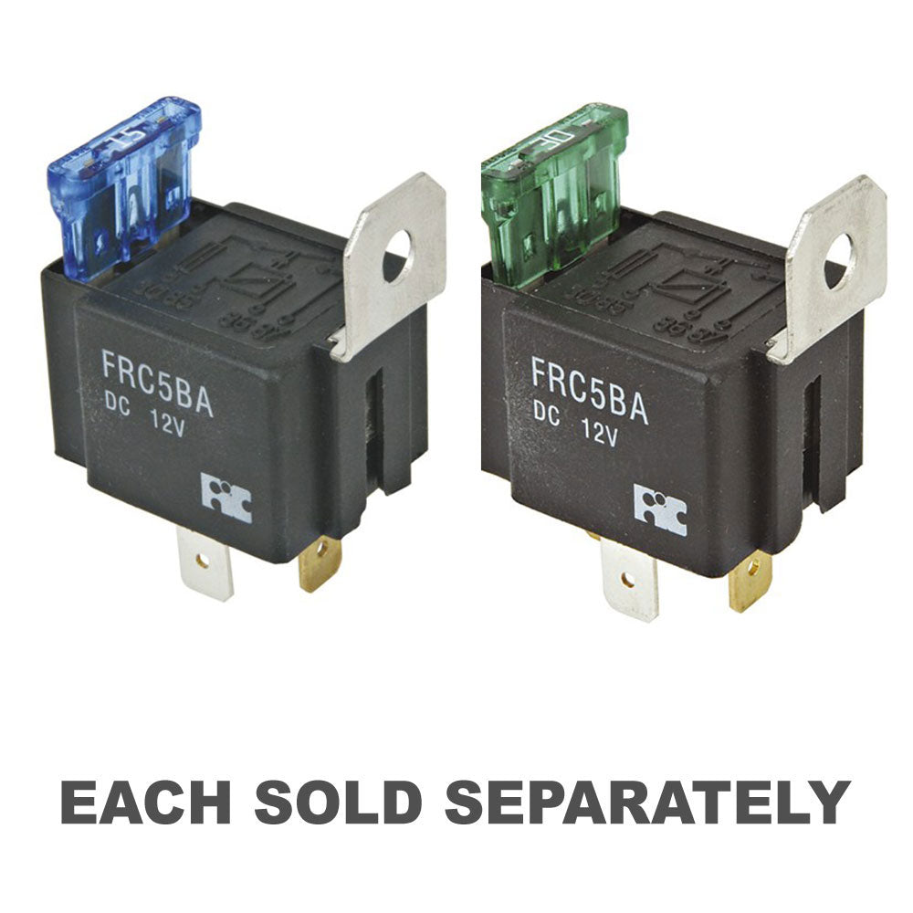 SPST Automotive Fused Relay 12VDC