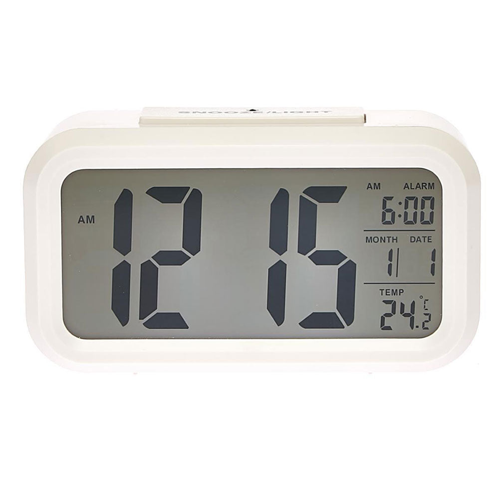 Multi-Functional Round-Edge Digital Table Clock