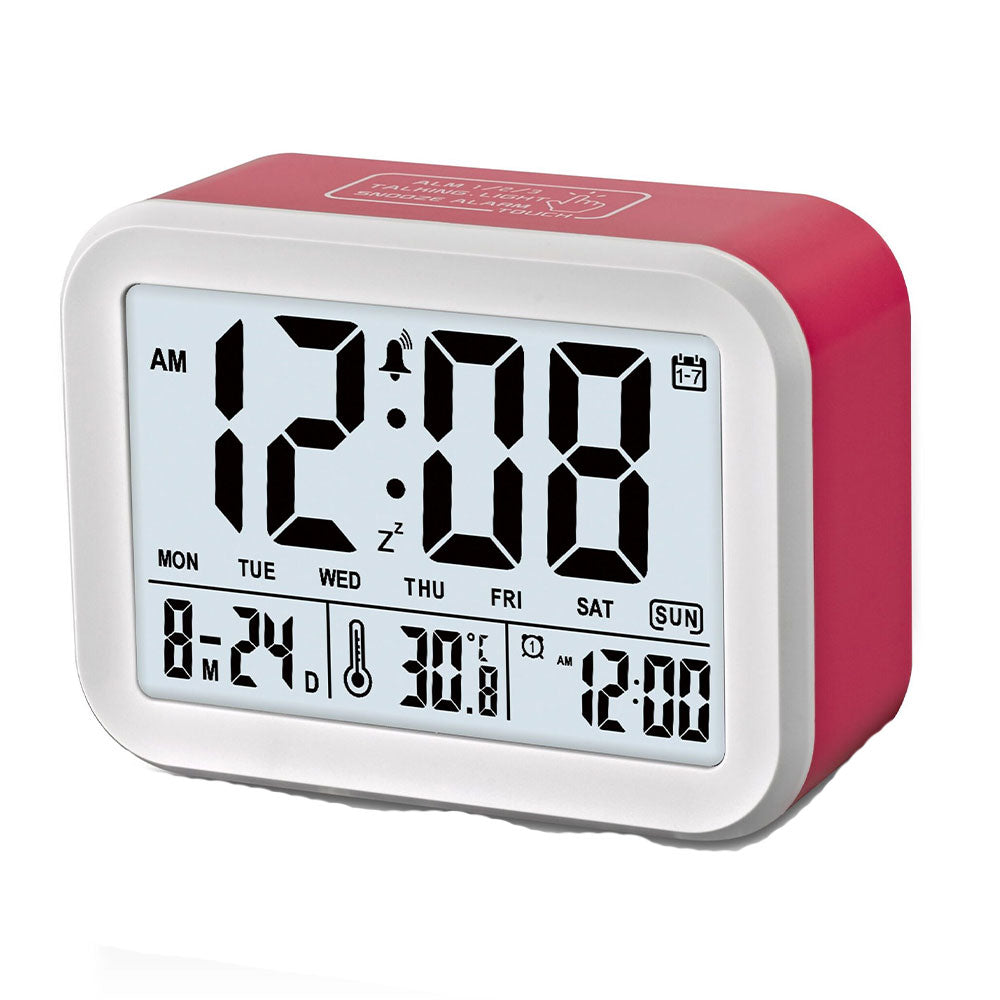 Palmer Multifuncional LCD Talking Clock