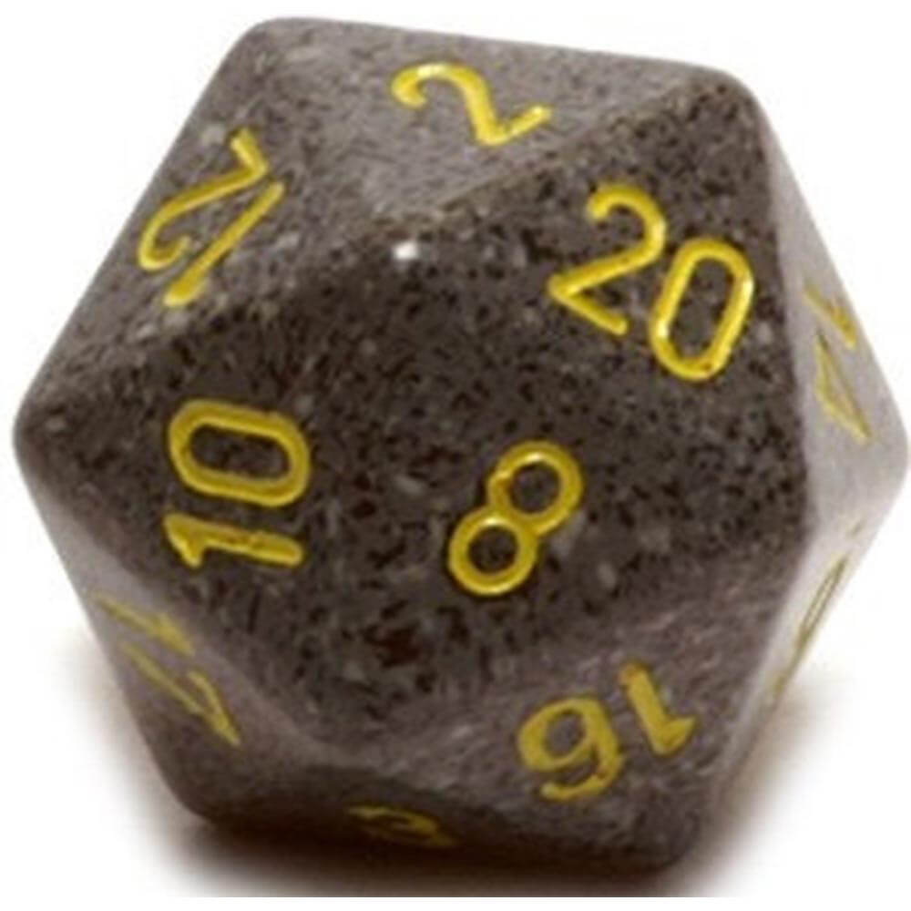  D20 Würfel gesprenkelt (34mm)