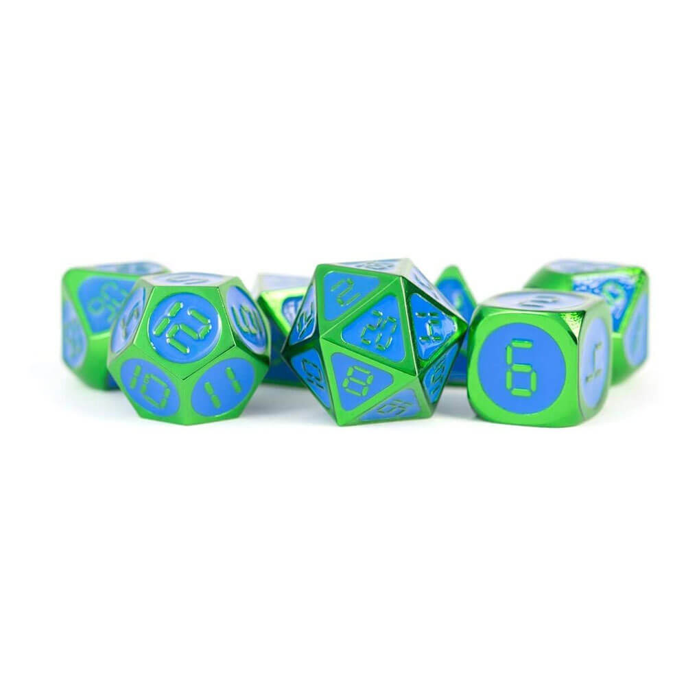 MDG Digital Emalje Metal Dice Set 16mm