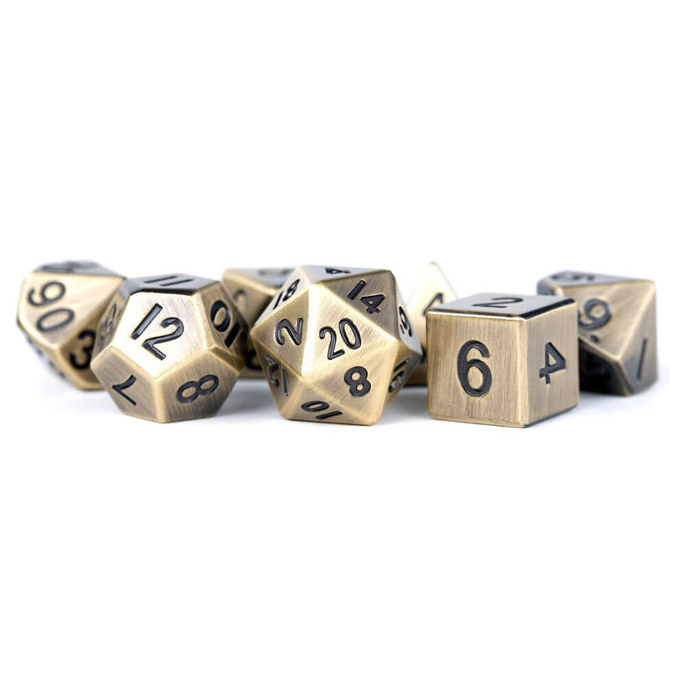 Metallic Dice Gamemetal Dice Set