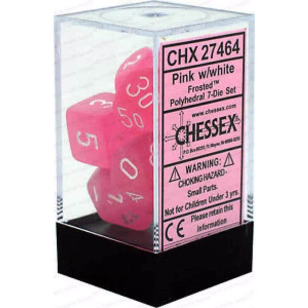 D7 Die Dice Dice Frosted Poly (7 dados)