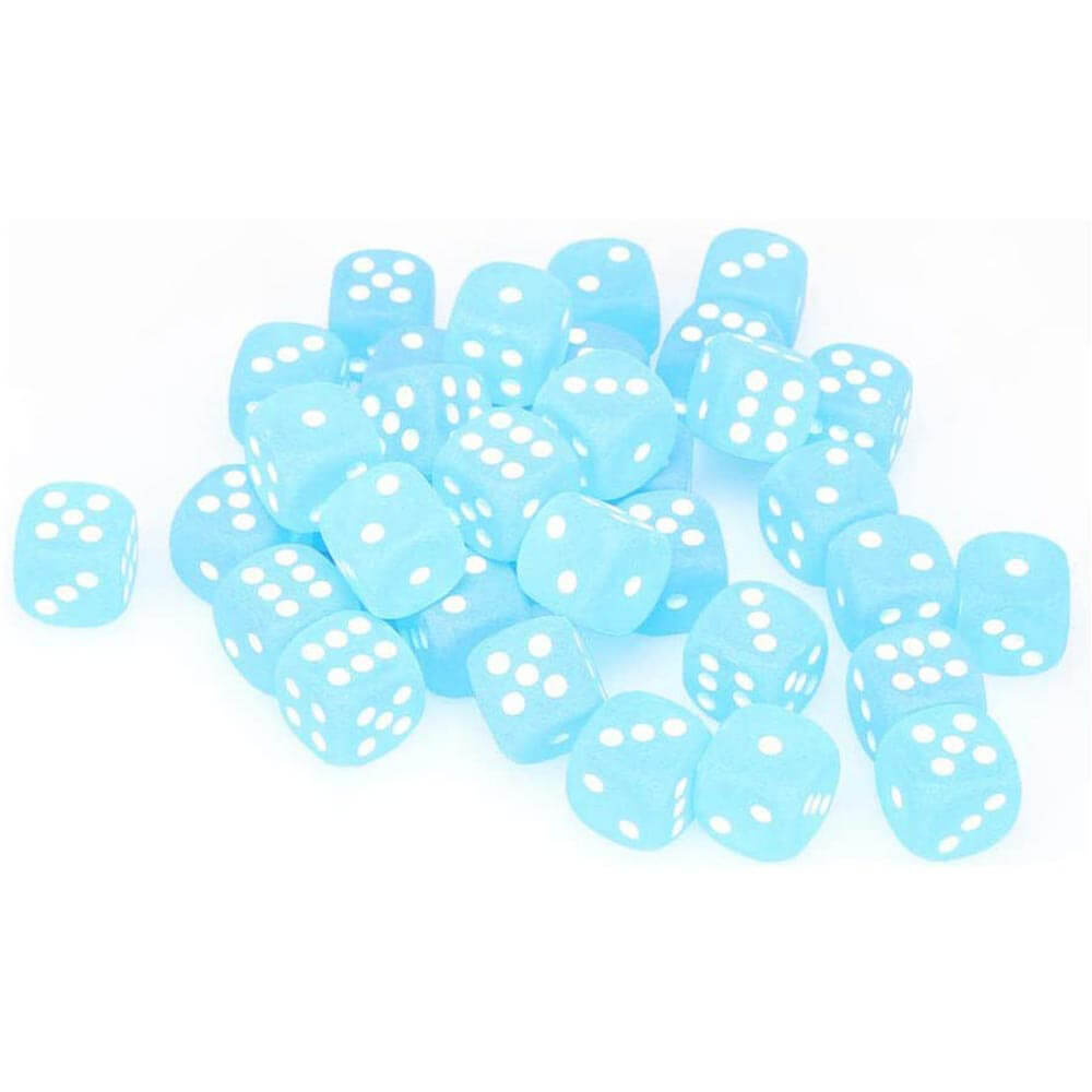 D6 Dice Frosted 12mm (36 Dice)