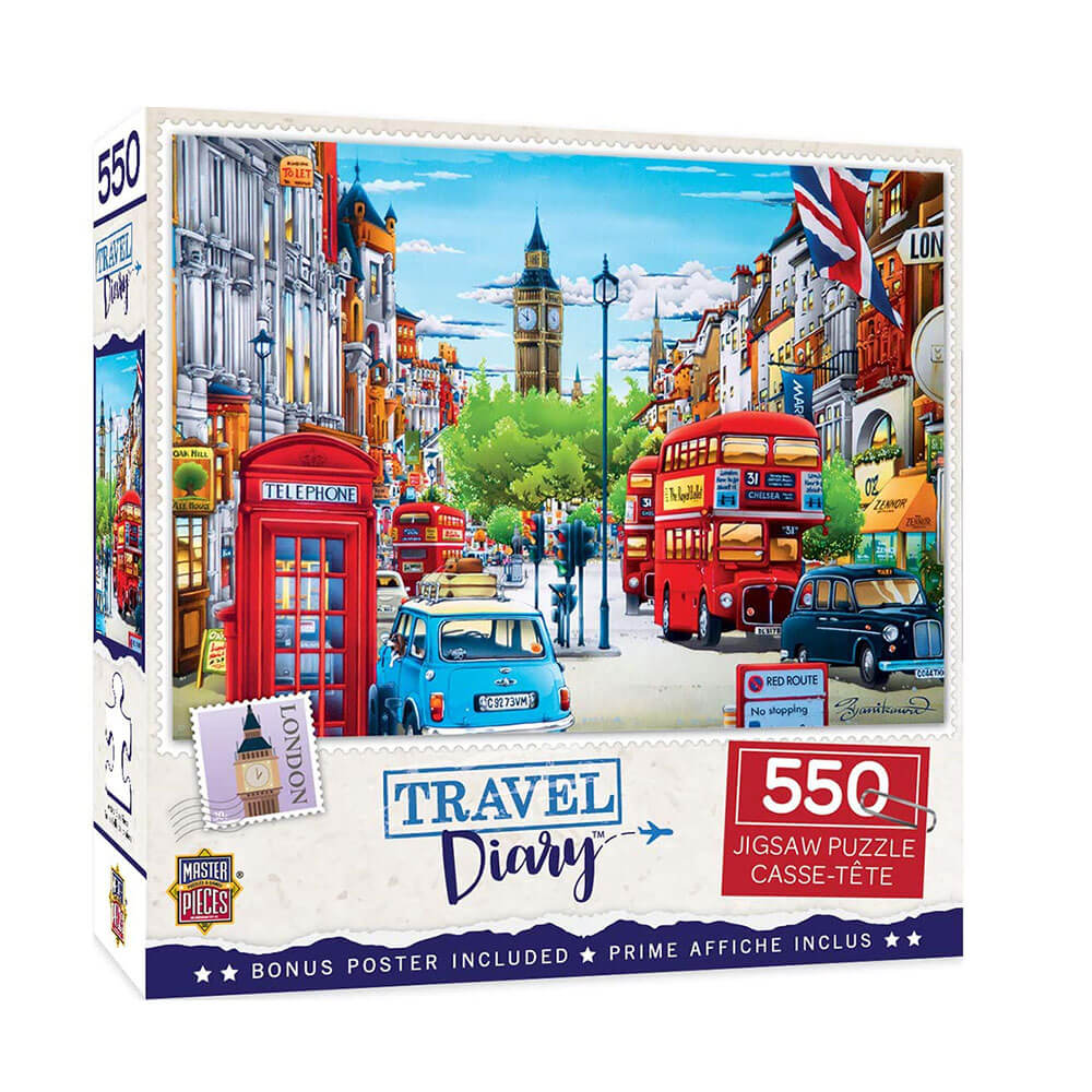 MP Travel Diary Puzzle (550pcs)