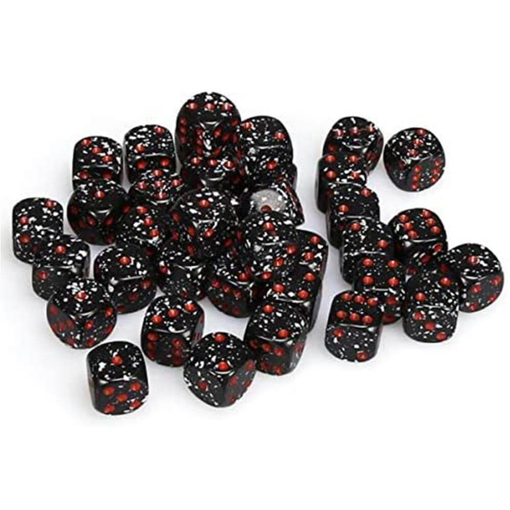 D6 Dice moucheté de 12 mm (36 dés)