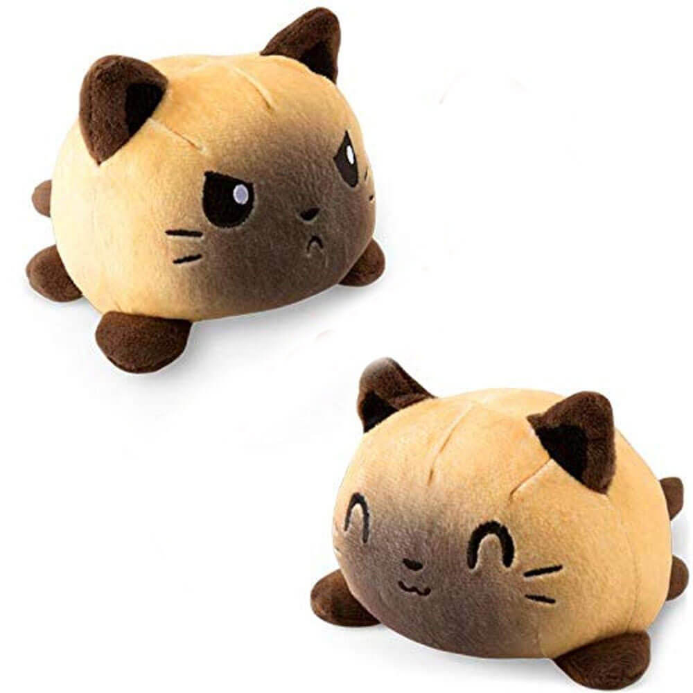 Peluche di gatto reversibile