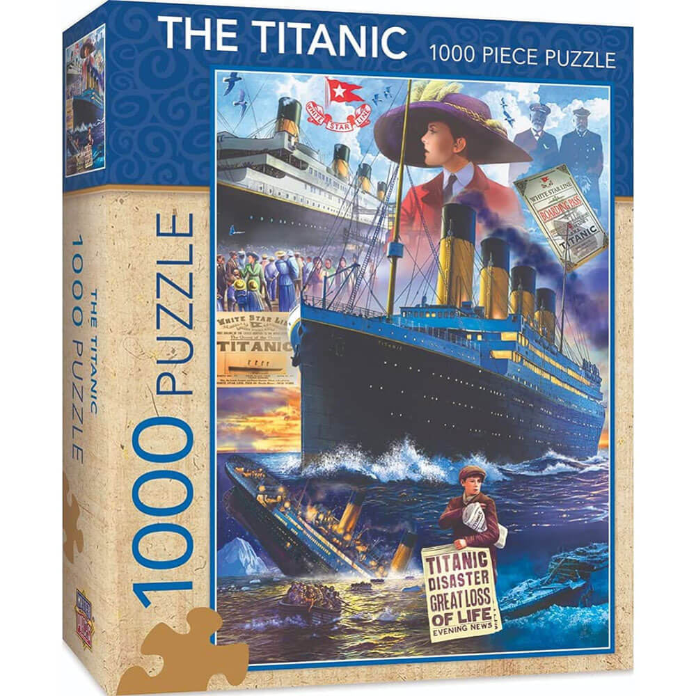 Masterpieces Titanic 1000pc puslespil