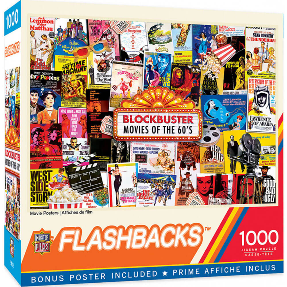 Masterpieces flashbacks 1000 pc puzzel