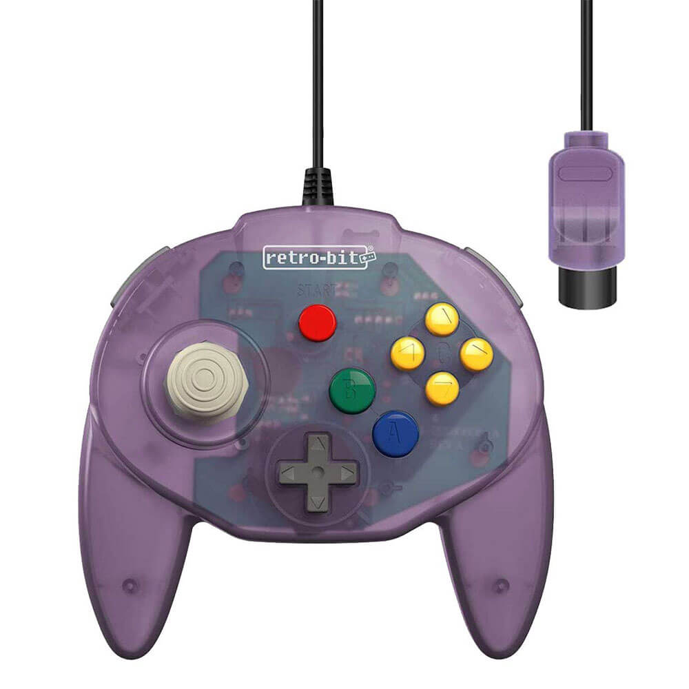 Retro-Bit Tribute64 N64 Wired Controller