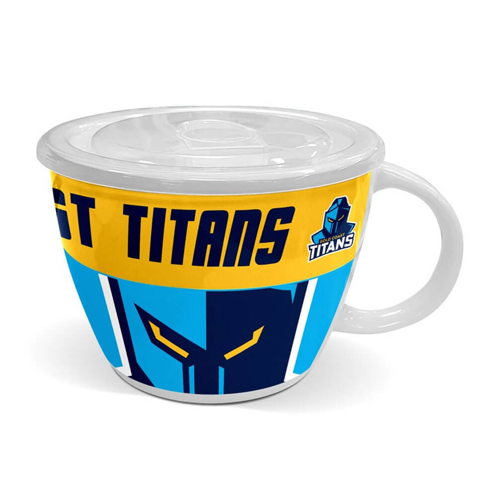 Taza de sopa NRL con tapa