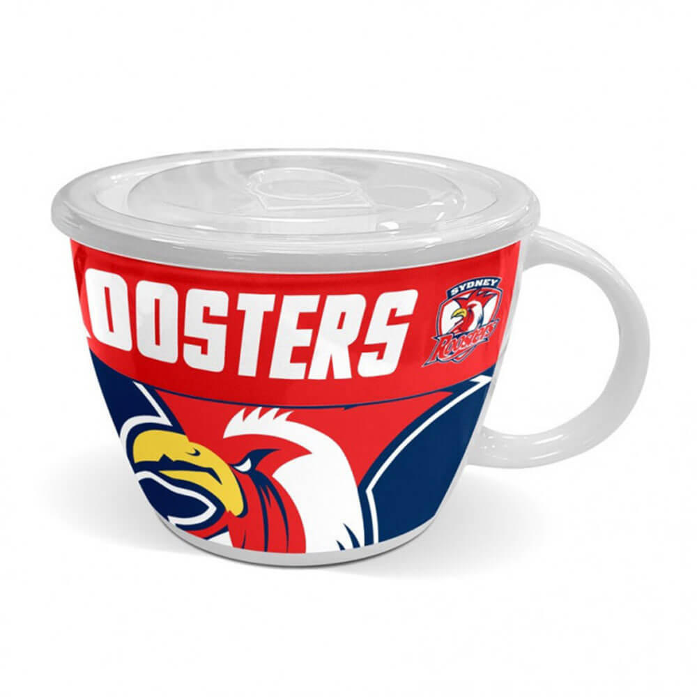 Taza de sopa NRL con tapa