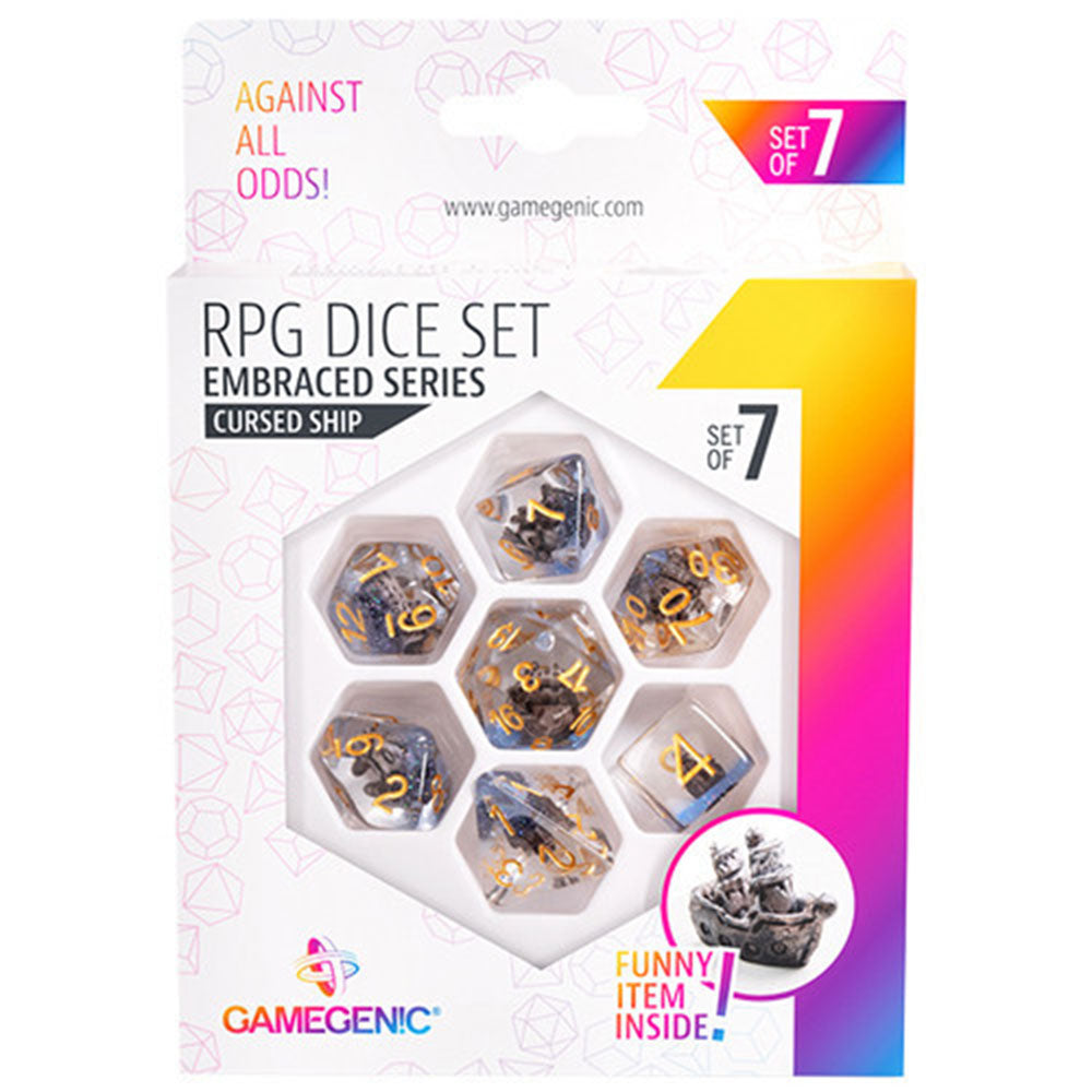 GameGenic abraçou a série RPG Dice Conjunto 7pcs