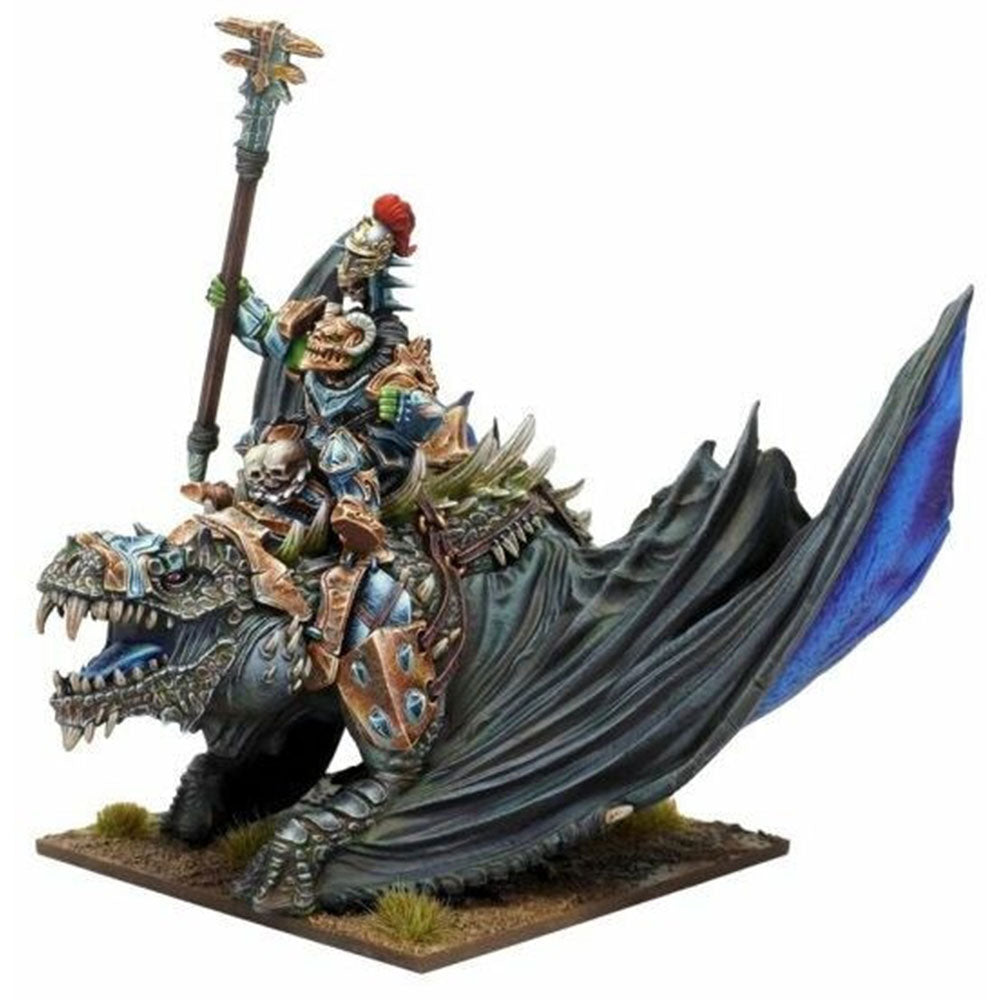 Kings of War Riftforged Orc Stormbringer on Winged Slasher