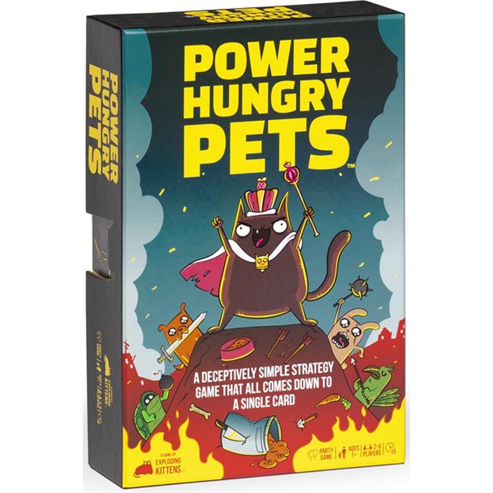 Power Hungry Pets by Exploding Kittens Party Game