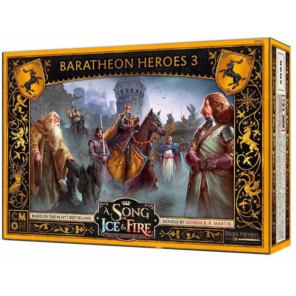 En sang av is og ild TMG Baratheon Heroes Miniature