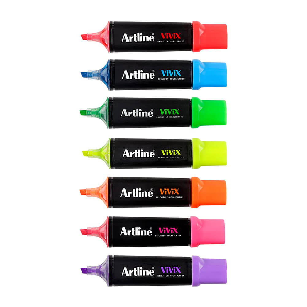 Artline Vivix Highlighterはさまざまです