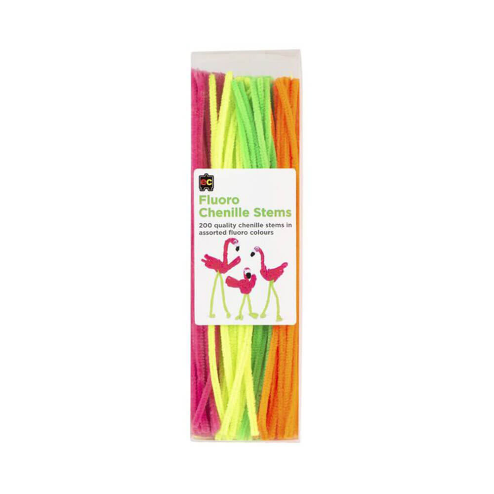 EC Chenille Stems 30 cm 200pk