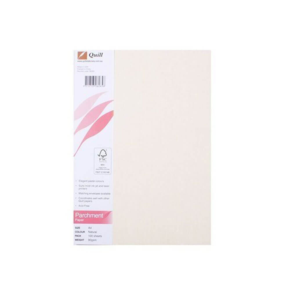 PARCHMENT QUILL A4 (100pk)