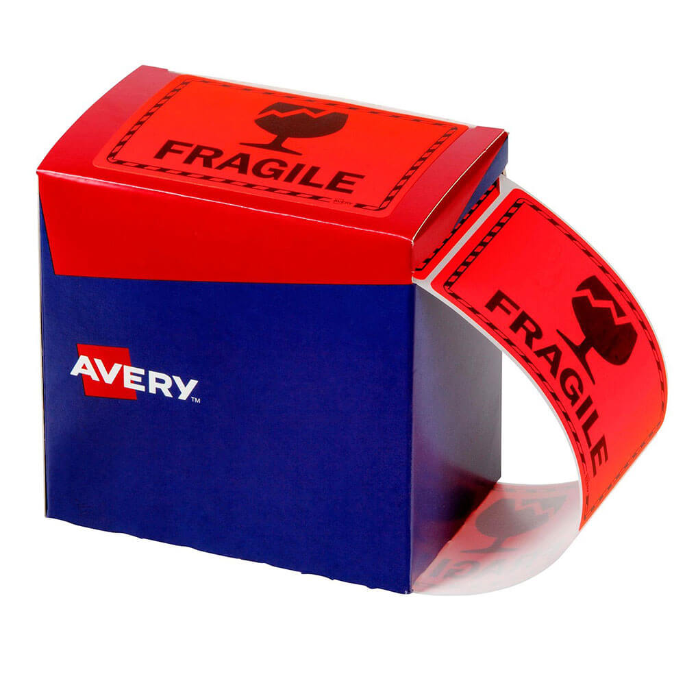 Avery fragile Beschriftungen 750pcs (75x99,6 mm)