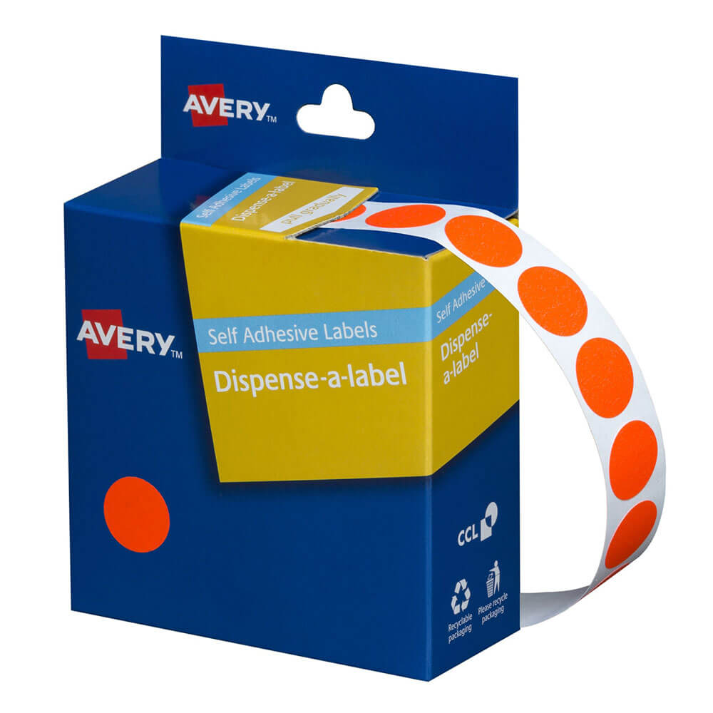 Avery autoadhesivas etiquetas de puntos 14 mm (700pcs)