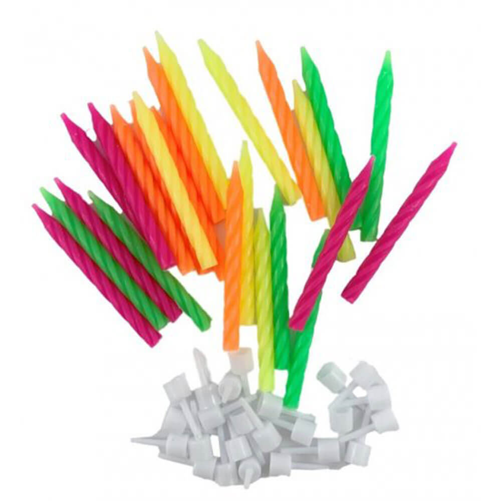 ALPEN Birthday Candles with Holder (24pk)