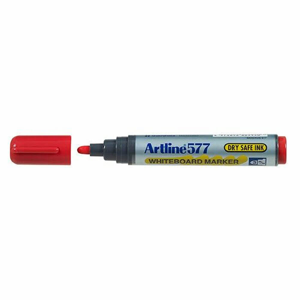 Artline Whiteboard 3mm Bullet Tip Marker (Box of 12)