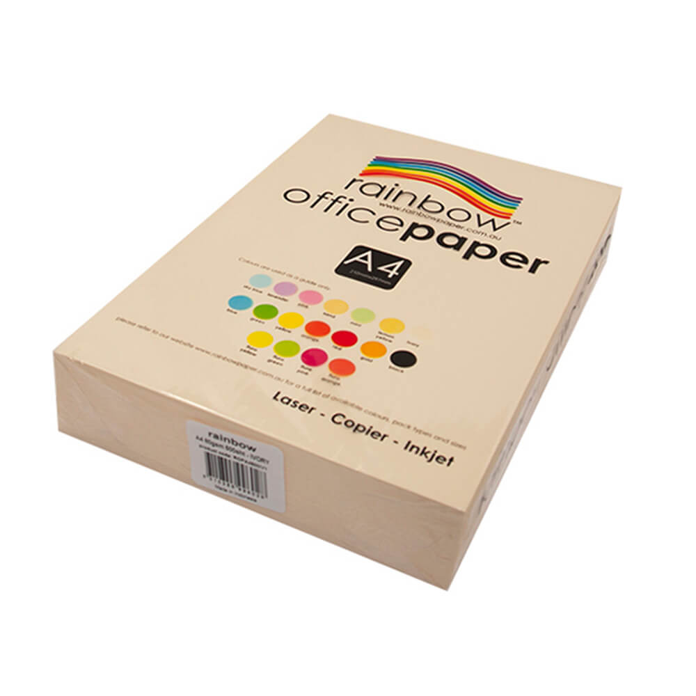 Rainbow A4 Office Copy Paper (80GSM)