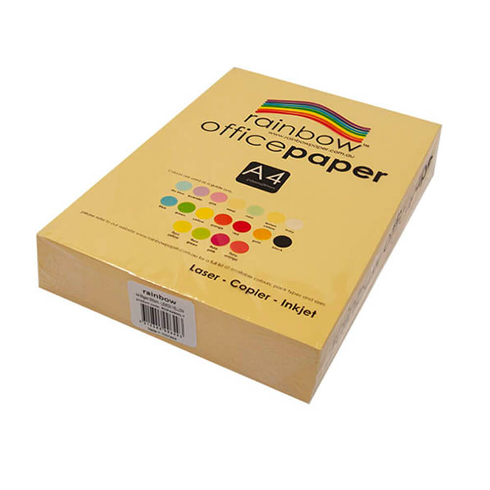  Regenbogenfarbenes A4-Bürokopierpapier (80 g/m²)