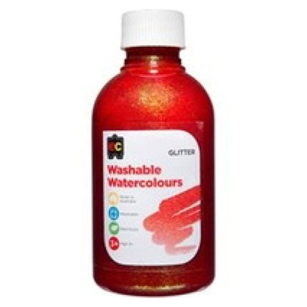 EC vaskbar glitter akvarelmaling 250 ml