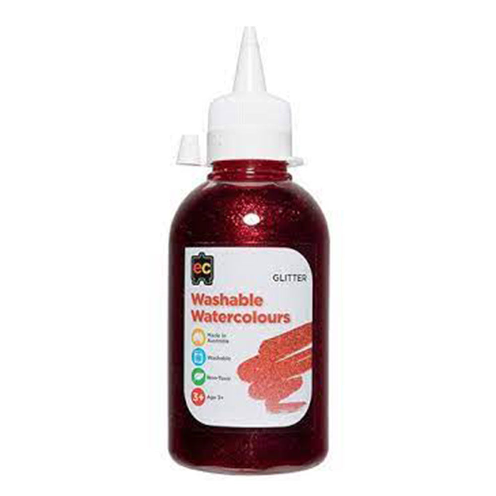 EC Washable Glitter Watercolor Paint 250ml