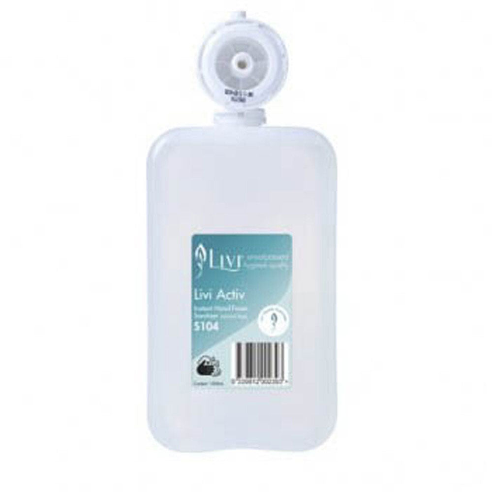 Livi Activ Instant Alcohol Free Hand Sanitiser 1L