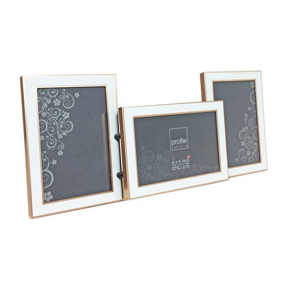 Vit/Rose Gold Eternal Photo Frame Multi (4x6in)