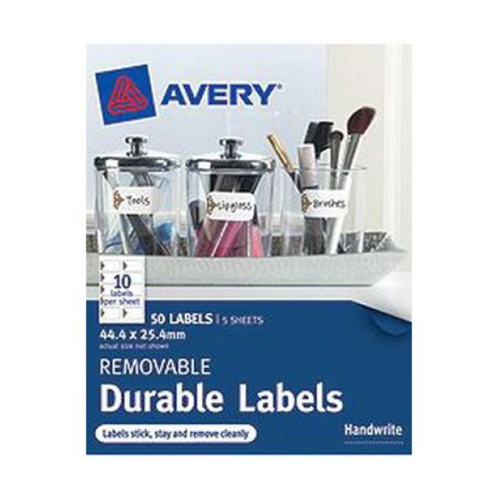 Avery Winditable Organize Rótulos 50pcs (44x25mm)