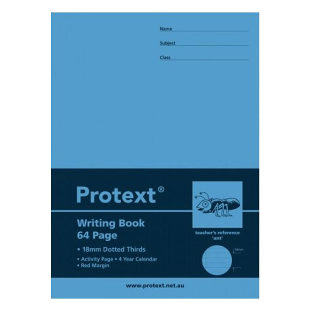 Protext gestippeld derden schrijfboek 64pg (330x245mm)