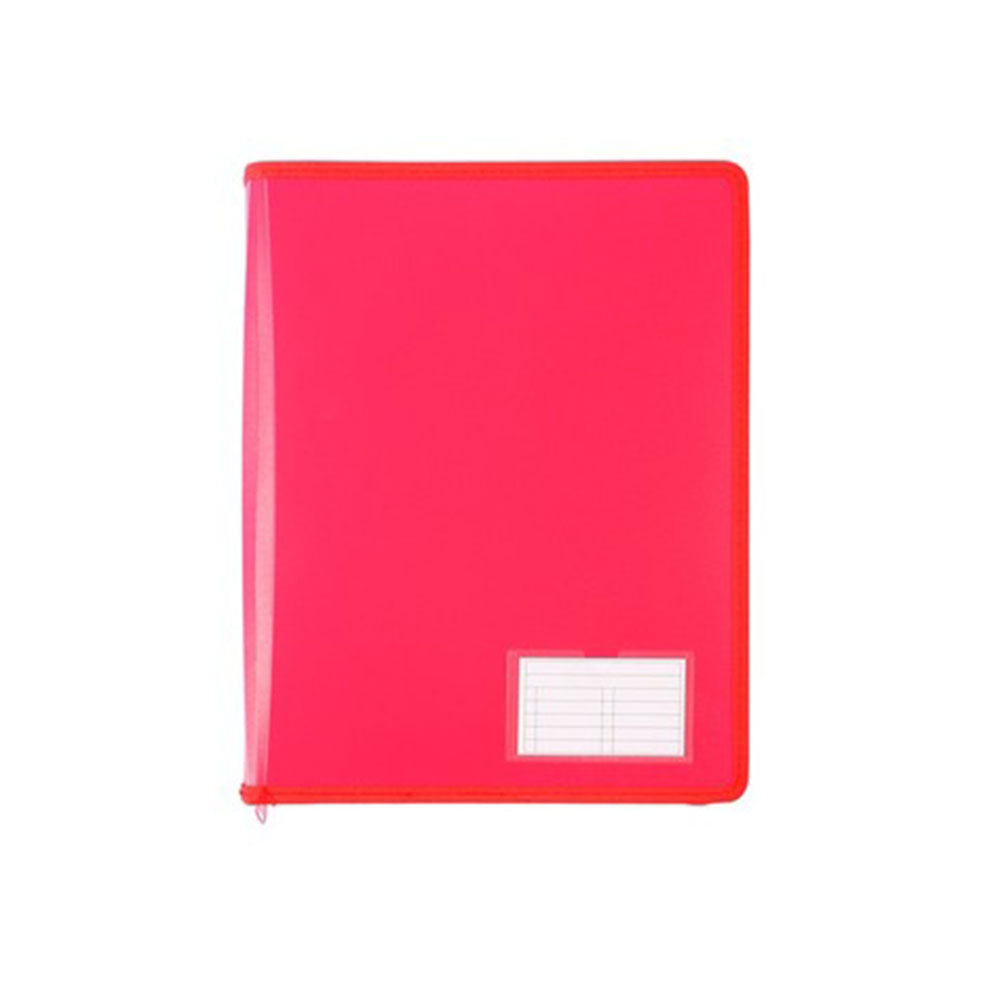 Bantex A4 2D-Ring Zippered Binder 25mm