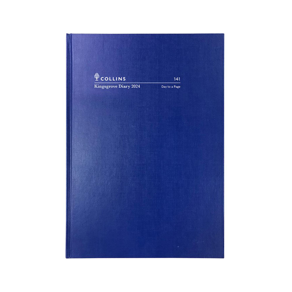 Collins Debden Kingsgrove A4 2024 Diary (azul)