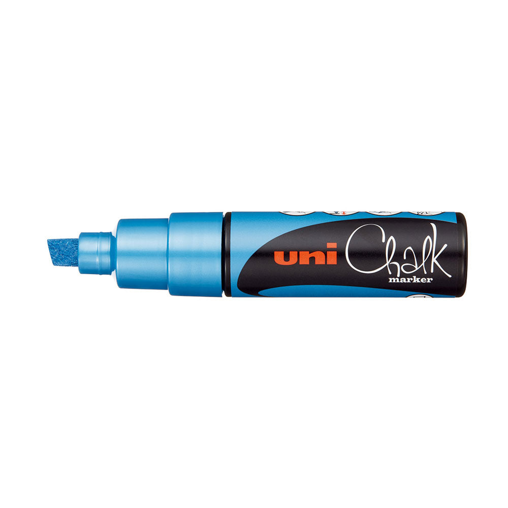 Uni-ball 8mm Tip PWE-8K Chalk Marker (Metallic)