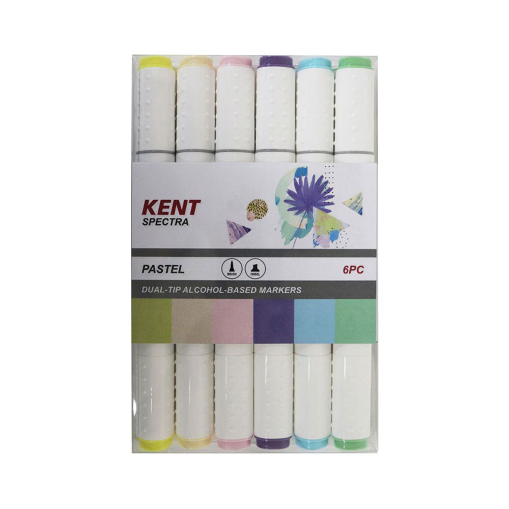 Kent Spectra Graphic Design Marker Set 6PCS