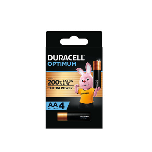 Duracell Alkaline Battery (Pack of 4)